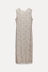 Сукня з паєтками zara