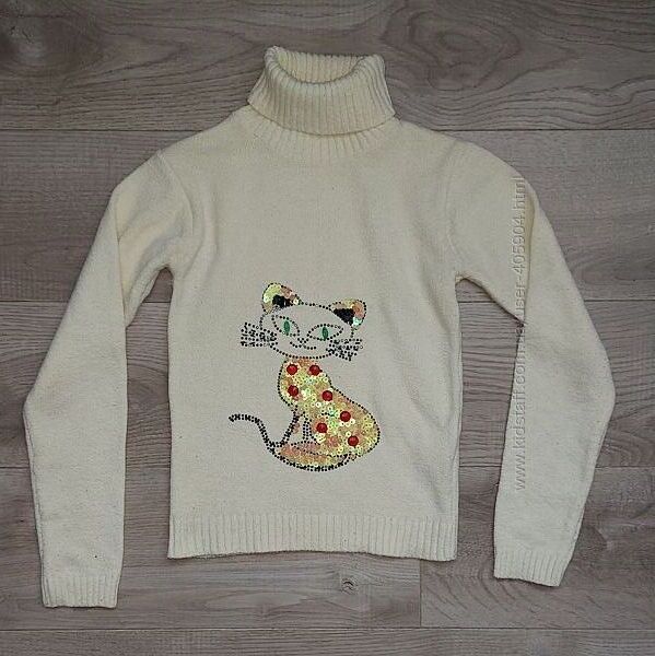 Теплий светр з котиком  Турція