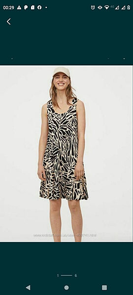 Новий сарафан H&M XS-S віскоза сукня плаття