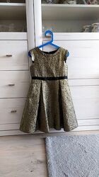 Сукня золотиста святкова бренду Jasper Conran на дівчинку 8 років