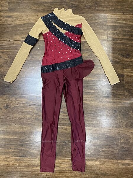 Комбінезон тріко костюм для повітряної гімнастики 7-9 років