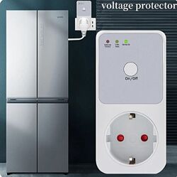 Реле защитное напряжения в розетку HLP01