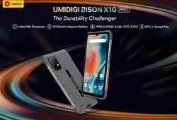 Смартфон Umidigi Bison X10 Pro 4/128Gb, 6150 mAh, NFC Акция