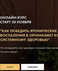 Д. Ермишина Как победить хронические воспаления в организме Полный курс