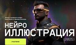 Дамир Халилов Нейроиллюстрация 2025. Тариф ВИП 2024