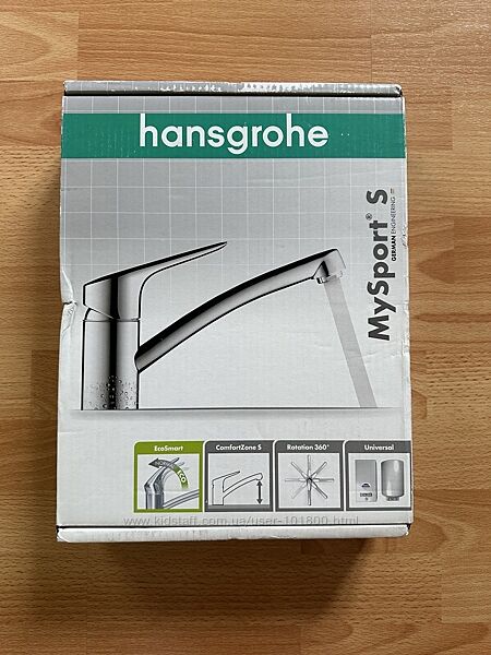 Hansgrohe MySport S змішувач для кухні art.13860000, grohe