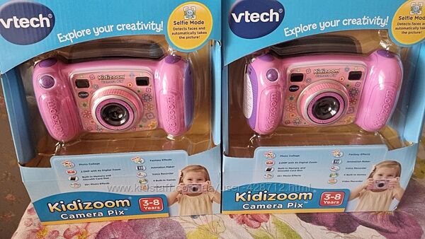 Детский фотоаппарат Vtech Kidizoom Camera Pix с видео записью