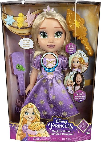 Кукла поющая Рапунцель свет волосы Disney Princess Rapunzel