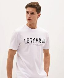 белая мужская футболка LC Waikiki/ЛС Вайкики Istanbul. фирменная Турция