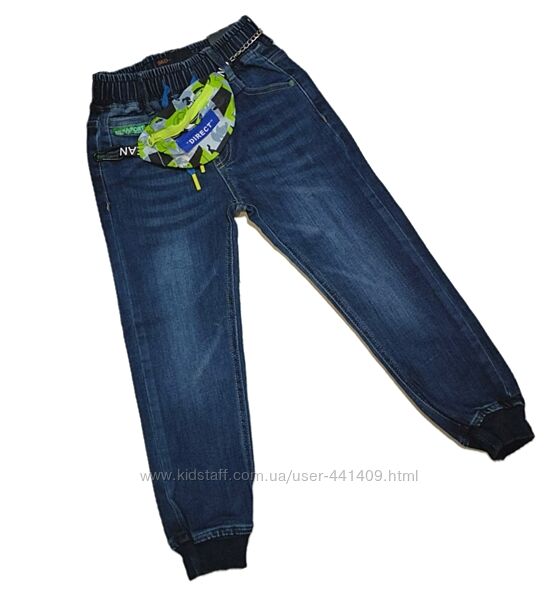 Джинси джогери для хлопчиків, S&D, Угорщина, арт 1391, рр 104-152 см