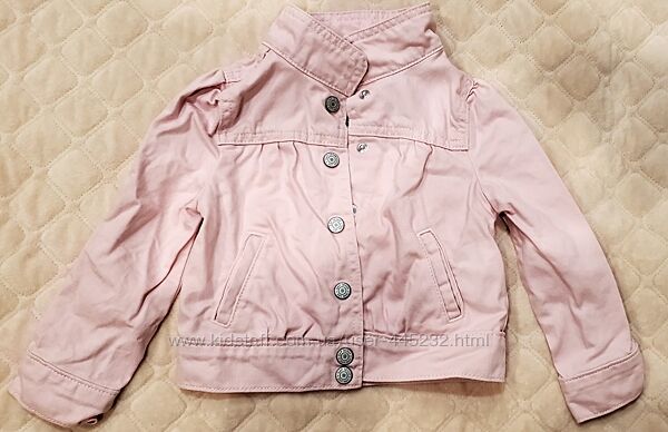 Джинсова куртка для дівчинки Denim
