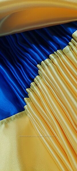 Прапор України,  флаг Украины атлас 90х140см