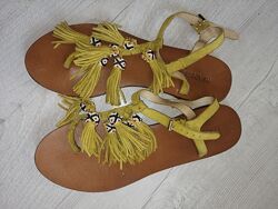 Сандалі Mango замшеві 24 см