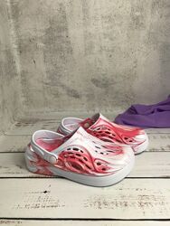 Сабо крокси дитячі EBA Verta Біло-червоний 310