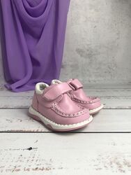 Рожеві дитячі туфлі мокасини на дівчинку в наявності 18-23 р