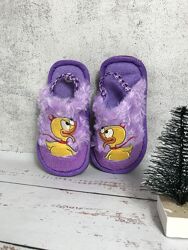 Домашні дитячі капці для дівчинки Alex 28р - 16.5 см Фіолетовий 499