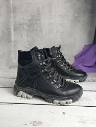 Якісні, практичні та теплі дитячі зимові чоботи для хлопчиків Tracking 34р