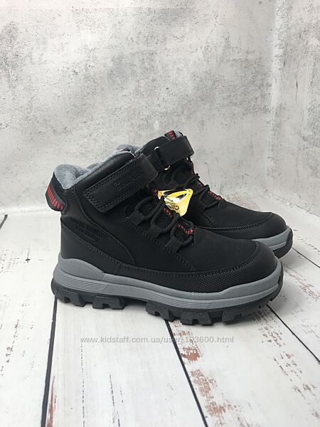 Дитячі зимові черевики для хлопчиків Clibee Чорний 1026