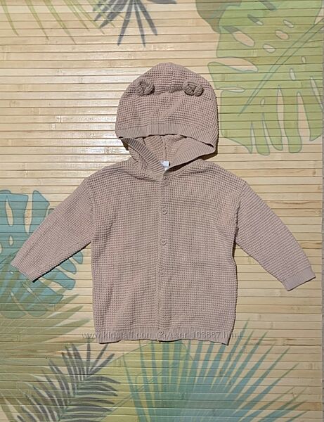 Кардиган детский вязаный h&m 2-3г.