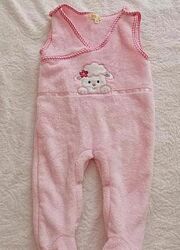 Ползунки на девочку 6 месяцев 