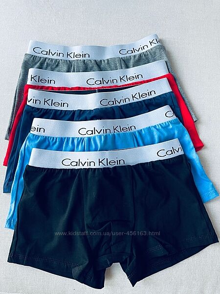 Труси боксери чоловічі Calvin Klein 5шт
