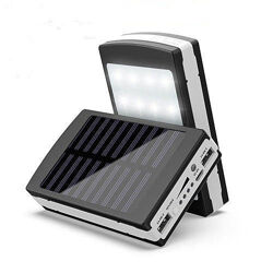 УМБ Power Bank Solar 9000 mAh мобільне зарядне з сонячною панеллю та лампою
