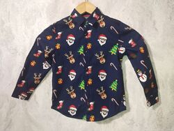 Новорічна сорочка Primark 4-5р.