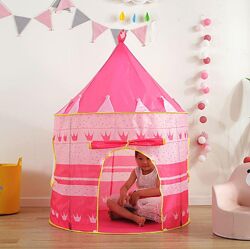 Намет для дівчинки, замок принцеси, рожева палатка дитяча намет дитячий