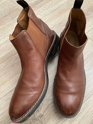 Шкіряні черевики Clarks, розмір 45-46