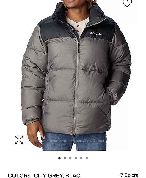 Зимова куртка пуховик COLUMBIA, розмір XL