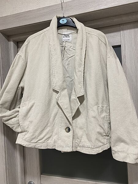 Вельветова куртка Zara, розмір М-L
