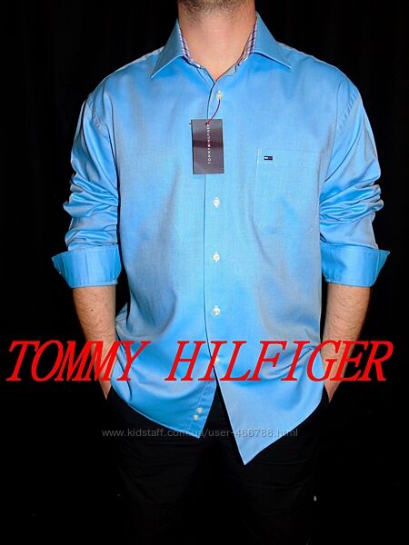 TOMMY HILFIGER Шикарная брендовая рубашка - XL - XXL