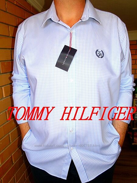 TOMMY HILFIGER Шикарная брендовая рубашка  - XL - XXL 