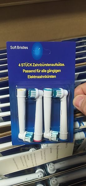 Насадка на зубную щетку  Flexi soft 4шт EB-17, EB-18, EB-20 есть много разн