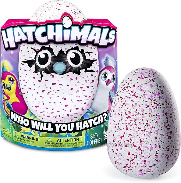 Интерактивная игрушка Spin Master Hatchimals Penguala Пингви в яйце птенец