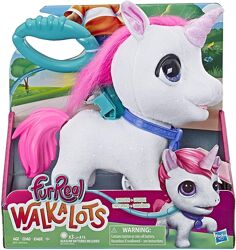 FurReal Friends Walkalots big Unicorn Большой питомец на поводке Единорог