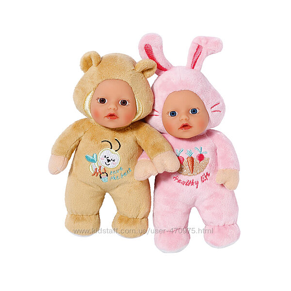 832301 Лялька Baby Born  Ведмедик  або Кролик 18 cm 