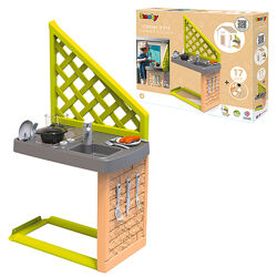 Літня кухня для будинку з аксес. , зелена, 2 810918  Smoby