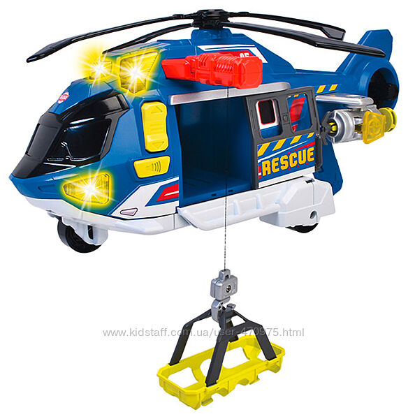 Функціональний гелікоптер вертоліт Служба порятунку  3307002 Dickie 