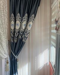 королівські бархатні штори