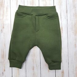 Дитячі утеплені штани з начісом