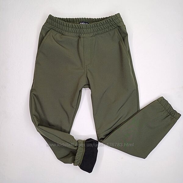 Зимові мембранні штани на флісі для хлопчиків та підлітків