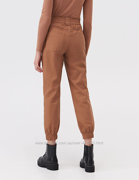 Штани штаны джогеры на резинке хлопок бавовна натуральні модні стильні 