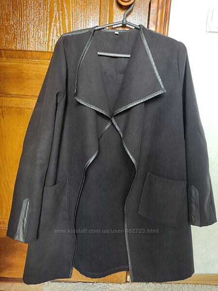 Кардіган жакет жіночий чорний р.44-46