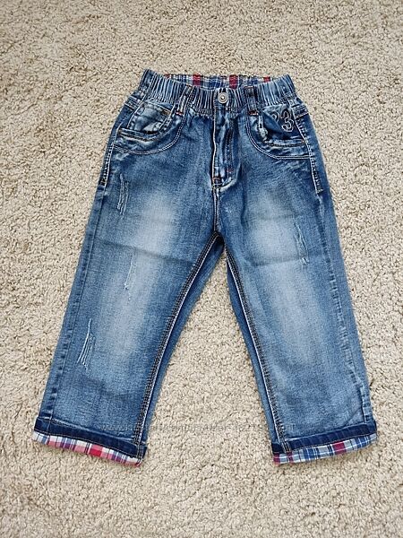 Детские джинсовые шорты для мальчика р.122