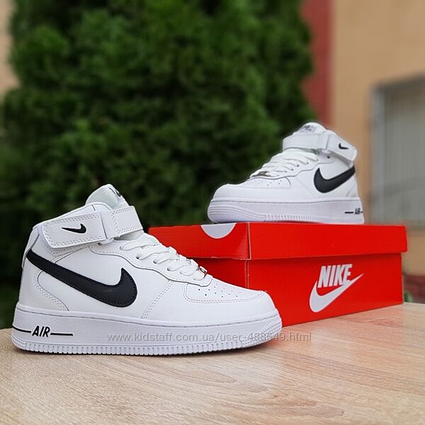Кросівки високі Nike Air Force 1 , білі