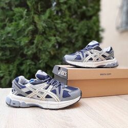 Зимові жіночі кросівки термо Asics Gel-kahana 8 сірий з бежевим
