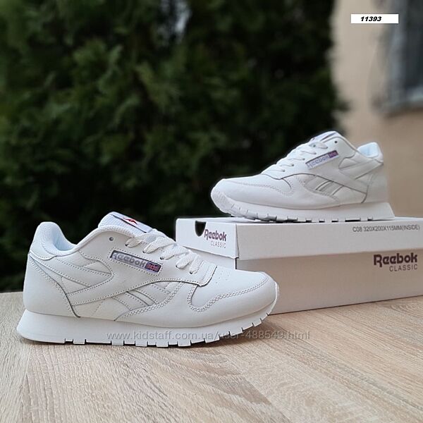 Кросівки чоловічі Reebok Classic Leather білі