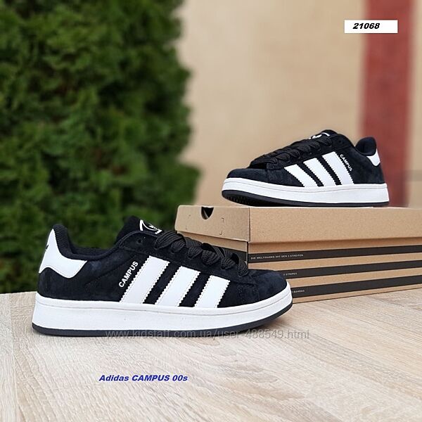 Кросівки Adidas CAMPUS 00s чорні з білим