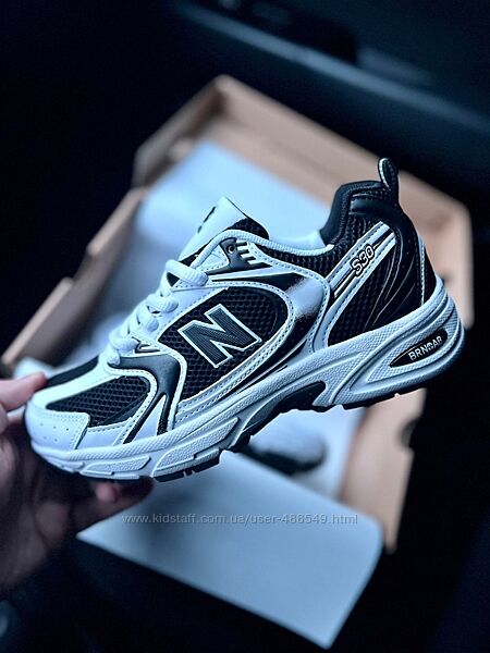 Кросівки New Balance 530 white black, 37-41р